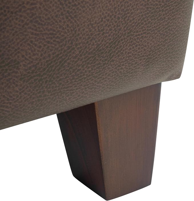 Brown Faux Leather