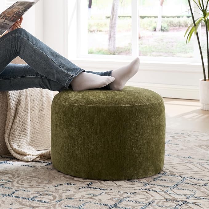 Olive Green Chenille