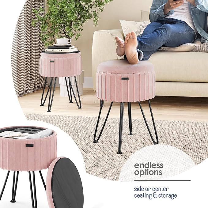Pink/Black Legs