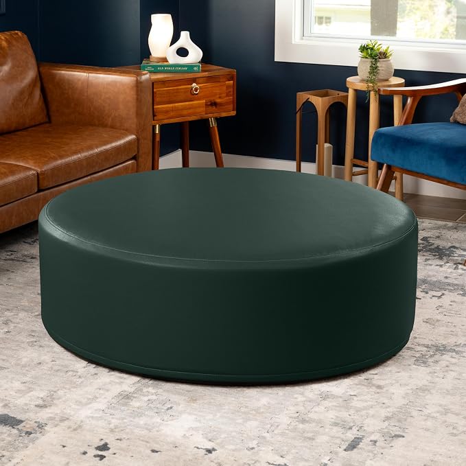 Faux Leather Hunter Green