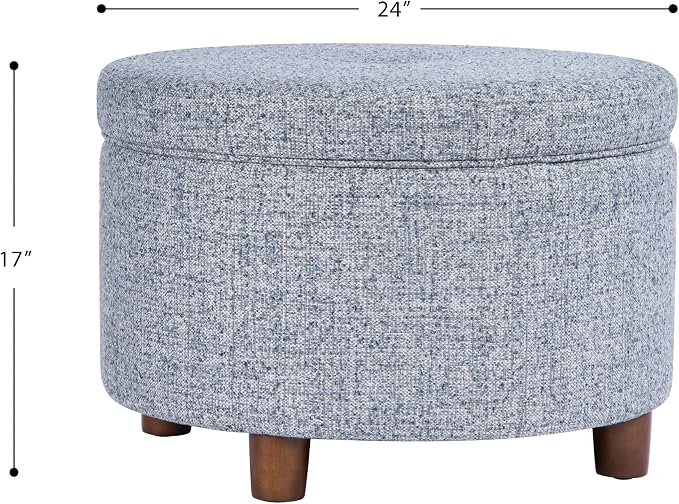 Blue Gray Woven Fabric