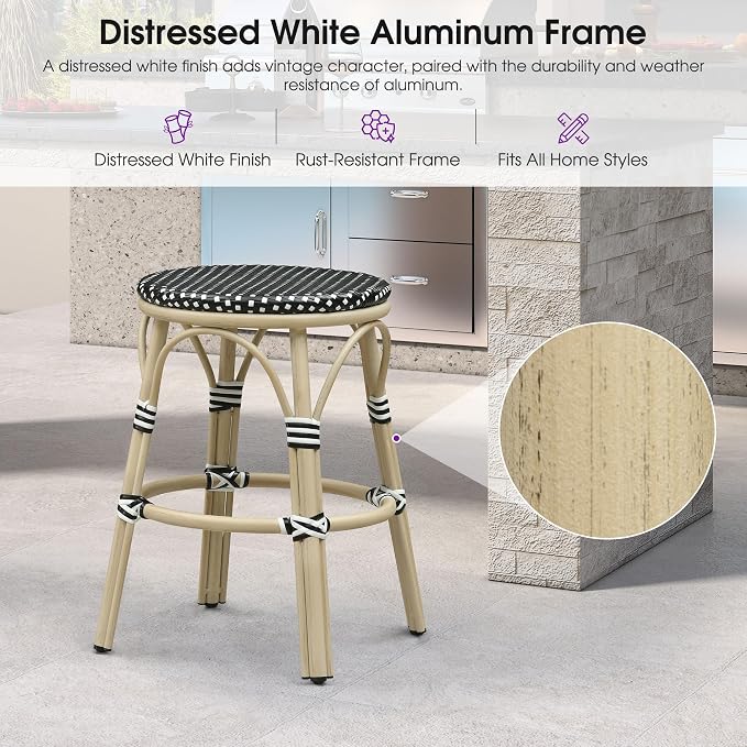 Black (White Finish)