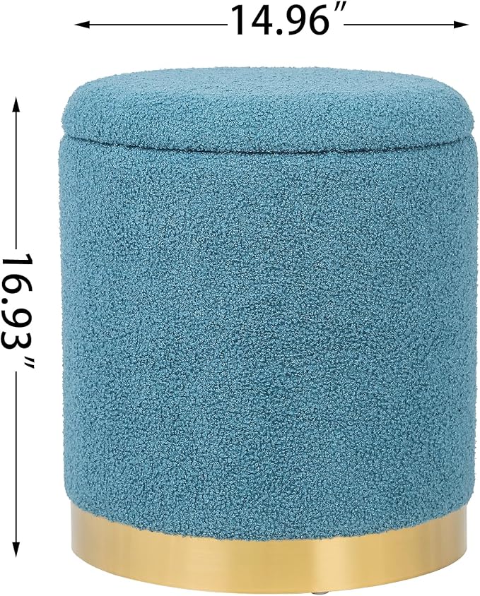 Blue With Golden Trim