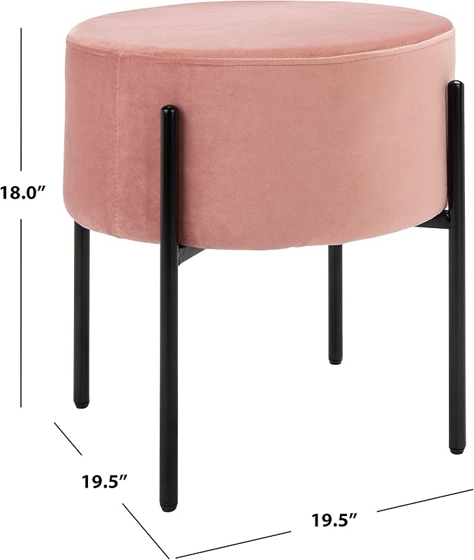 Dusty Rose / Black