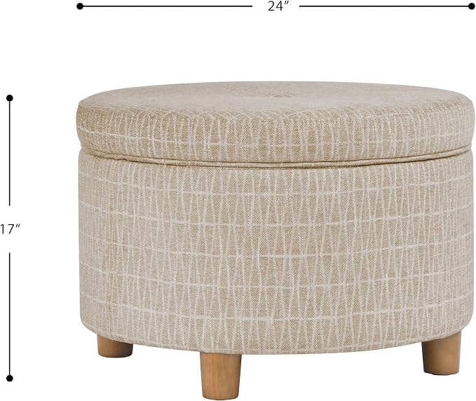 Tan Geometric Pattern