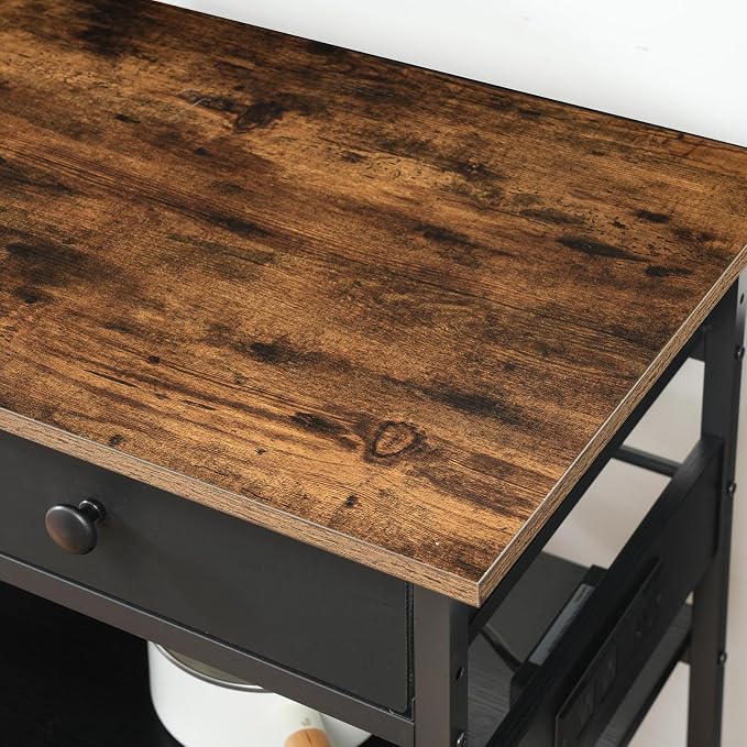 Rustic Brown + Black