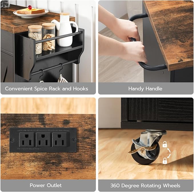 Rustic Brown + Black