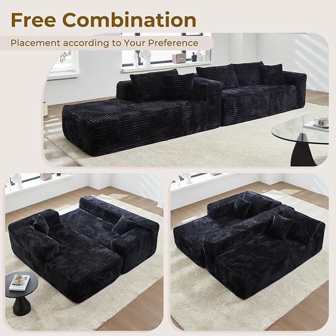 Black,plush Corduroy