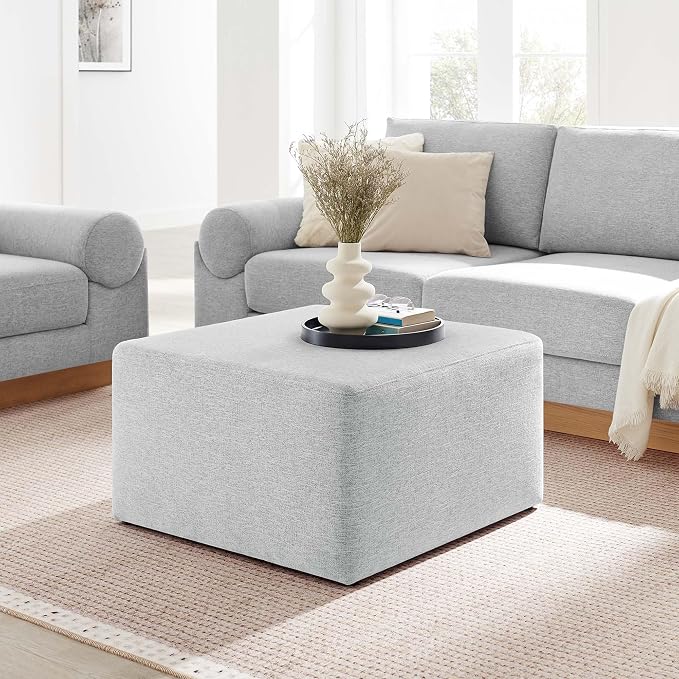 Heathered Weave Light Gray