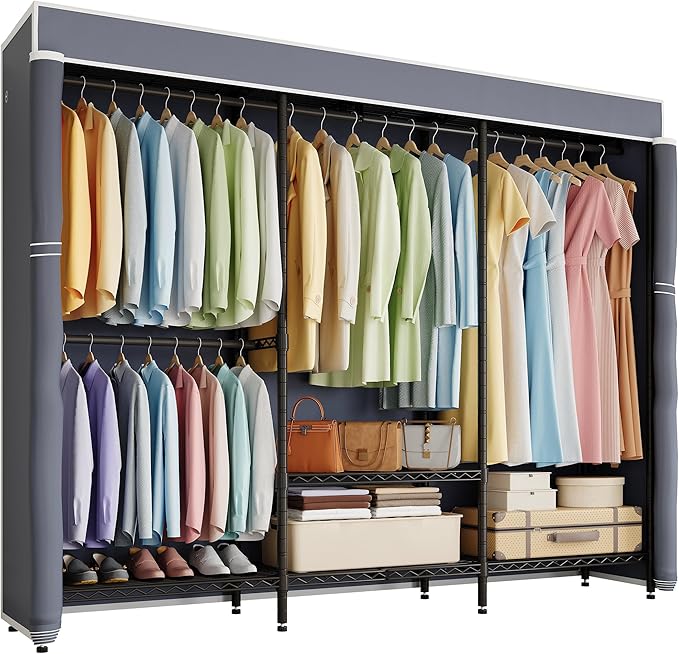 Black Rack with Grey Cover