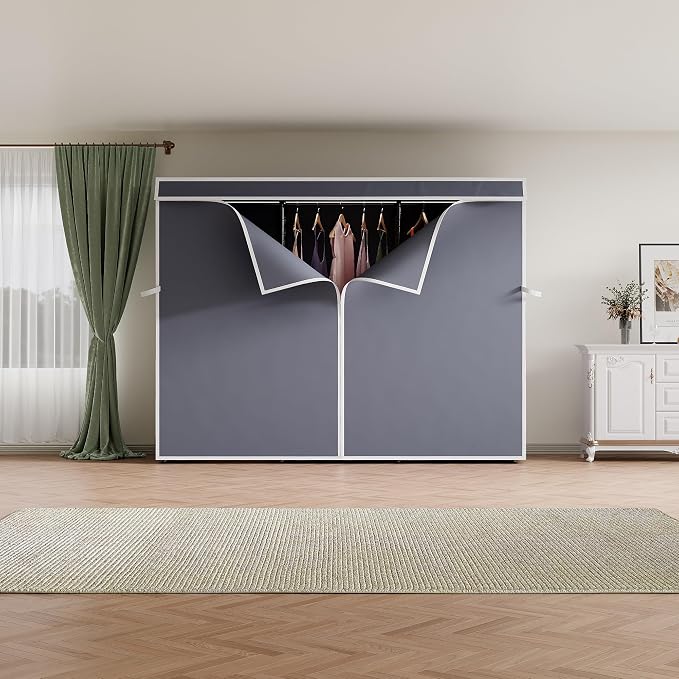 Black Rack with Grey Cover