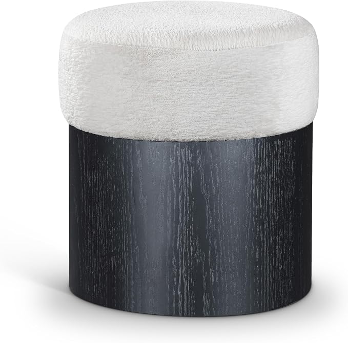 Cream / Black Finish