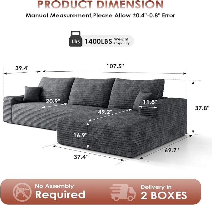 Dark Grey L