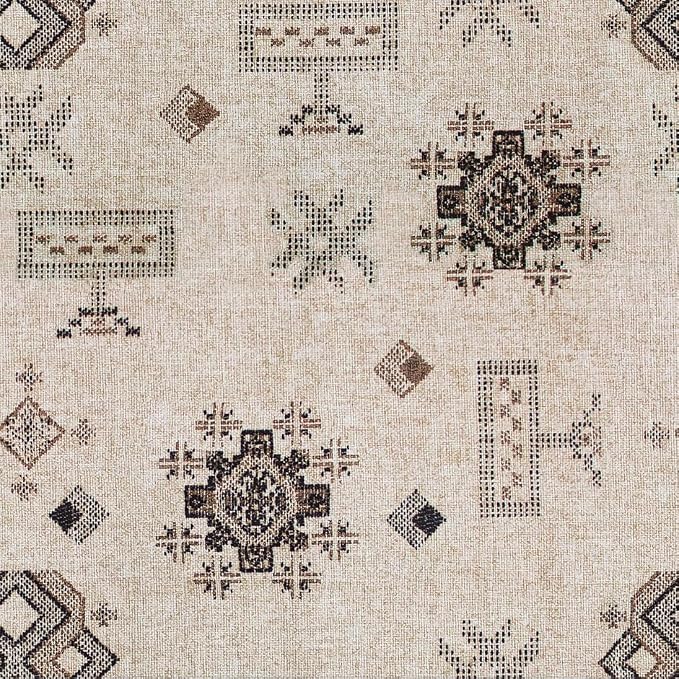 Cream Contemporary Global Pattern