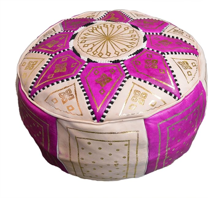 Beige/Magenta