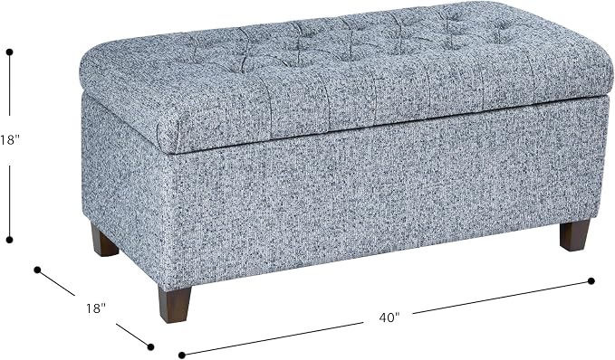 Blue Gray Woven Fabric