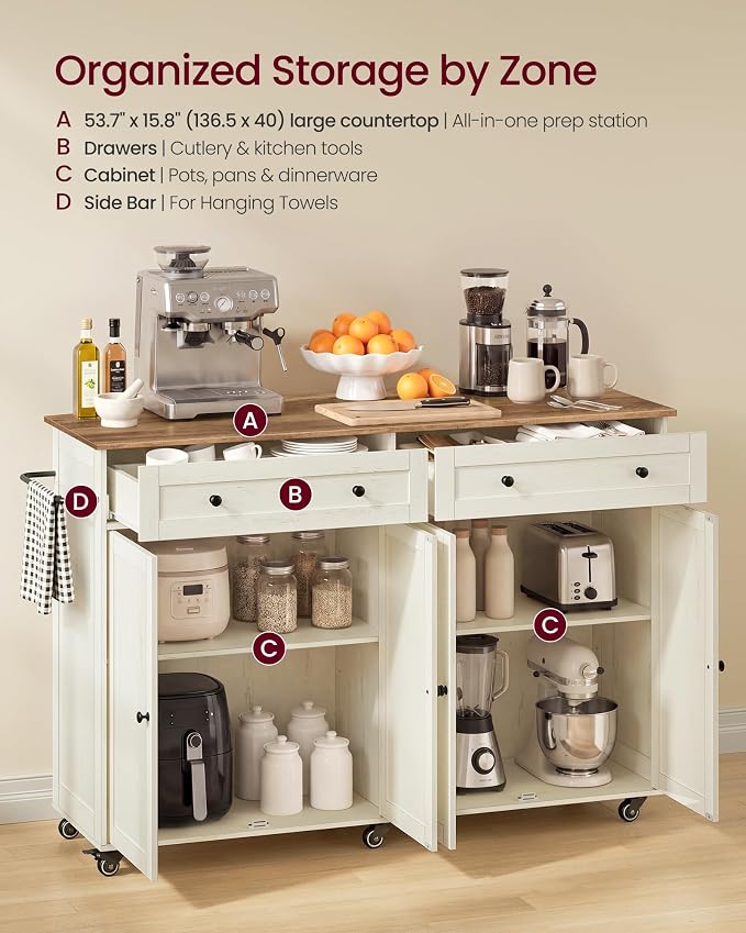 Rustic White + Honey Brown