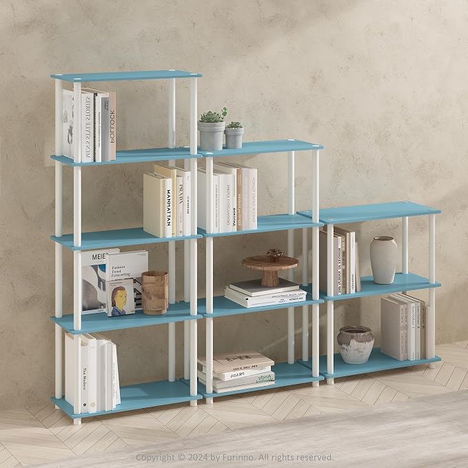Light Blue/White