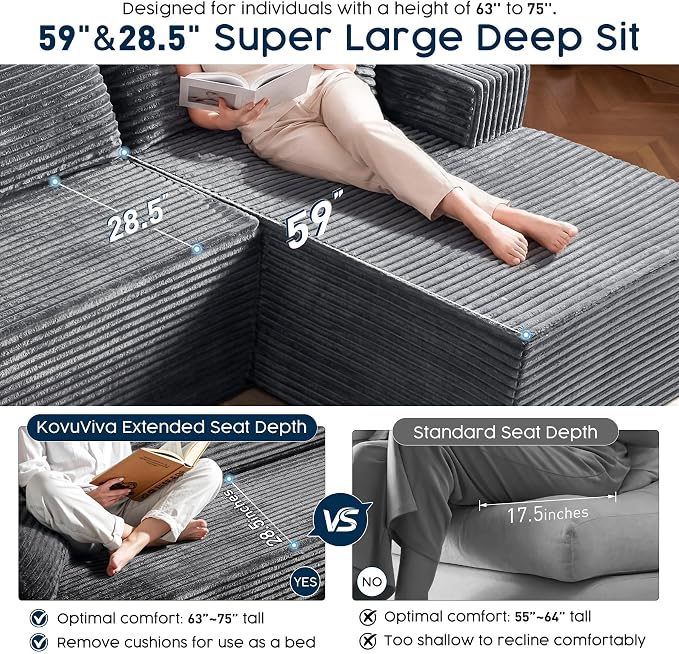 Grey(plush Corduroy Fabric)