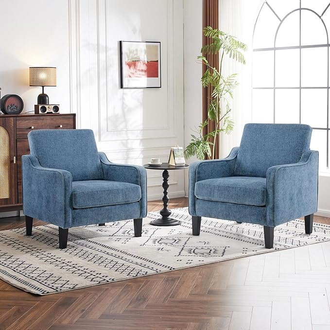 Navy Blue Chenille