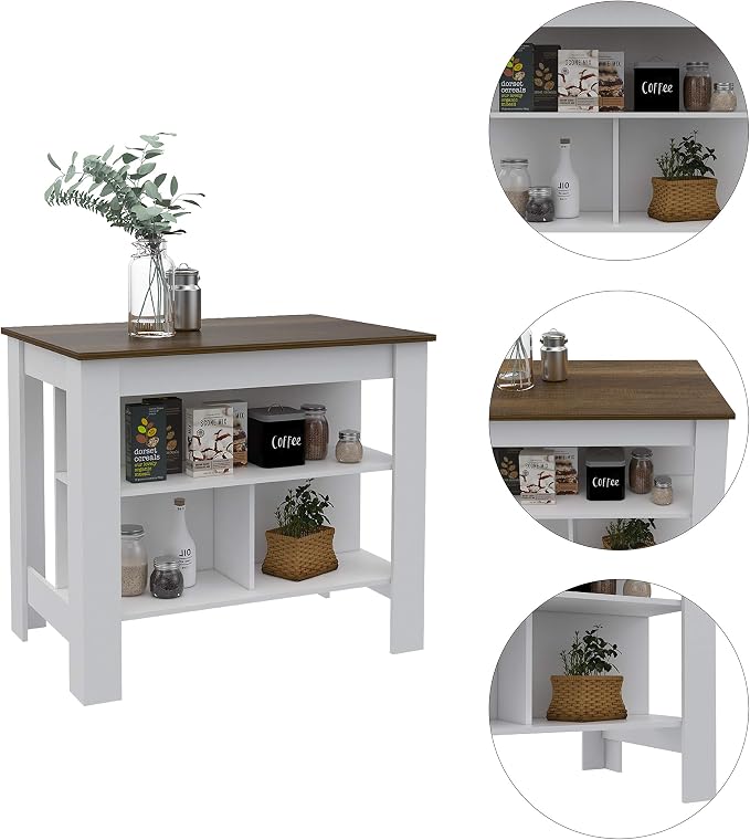 White / Walnut