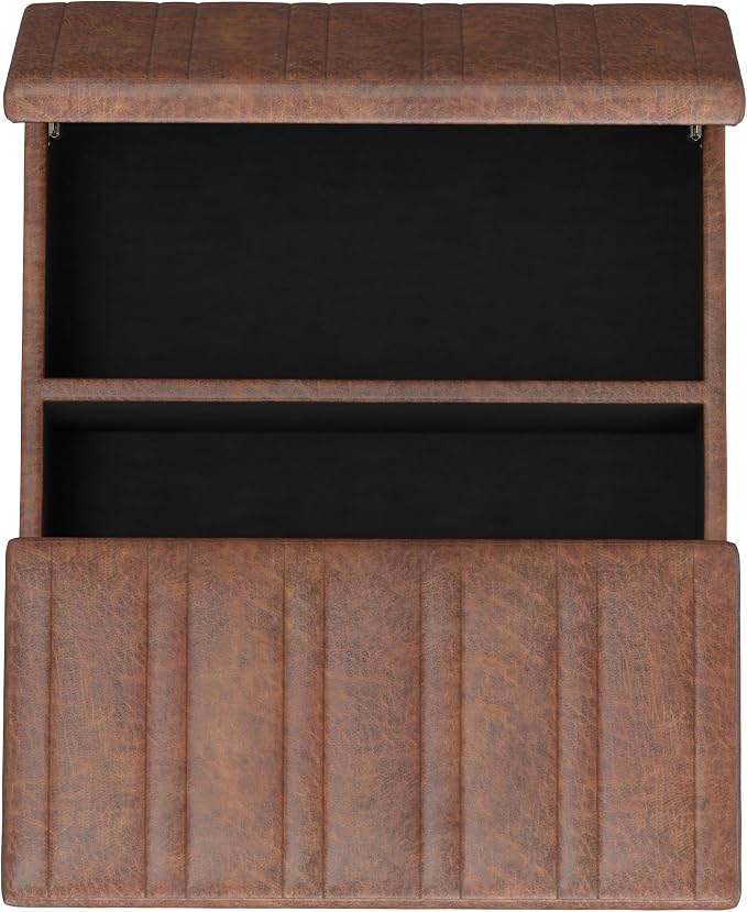 Distressed Saddle Brown
