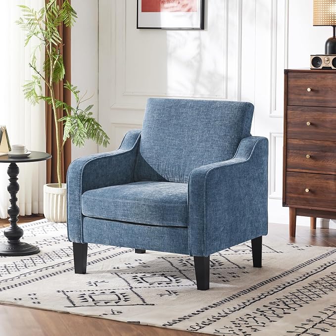 Navy Blue Chenille