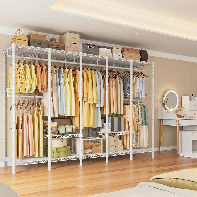 White Clothes Rack