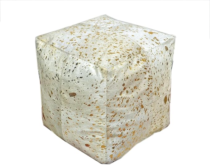 White With Gold Foil