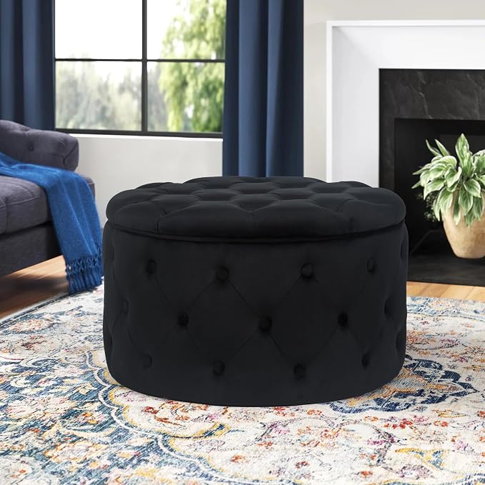 Black Round M