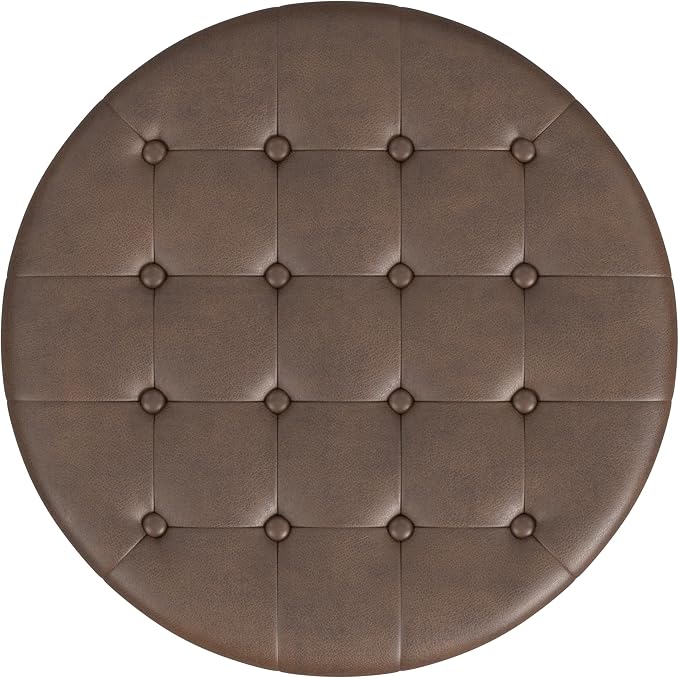 Brown Faux Leather