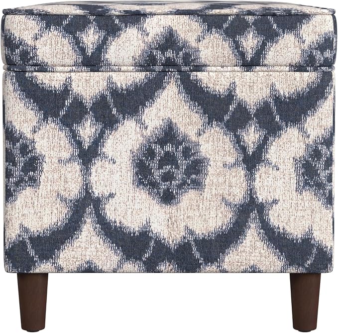 Blue Medallion Print