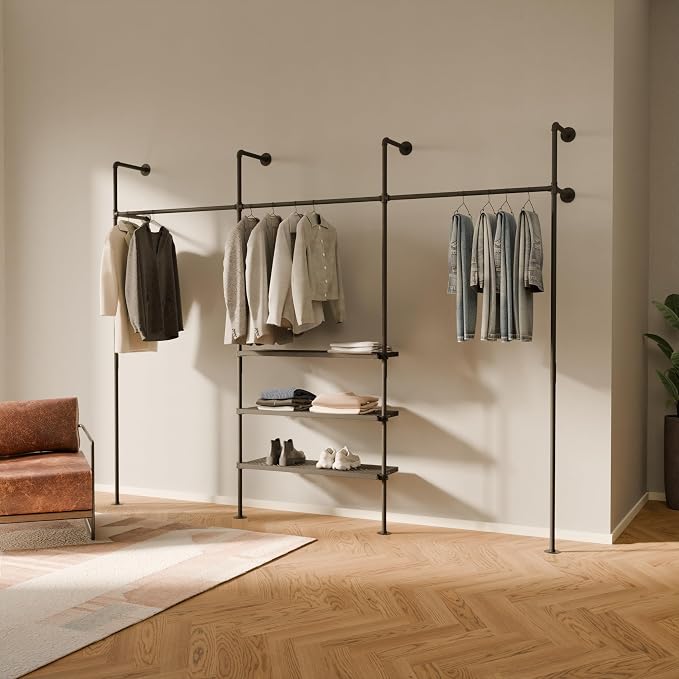 3 x Metal Shelf