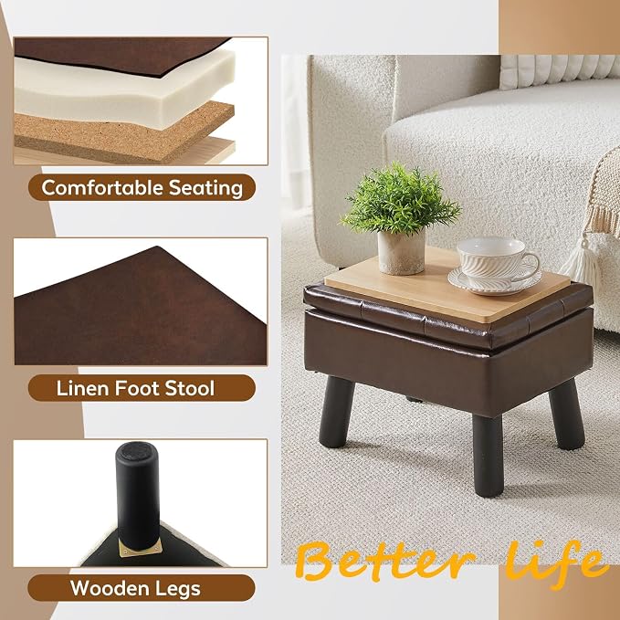 Brown, Leather