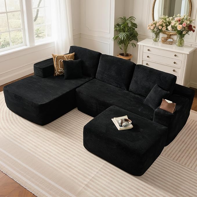 Black,corduroy