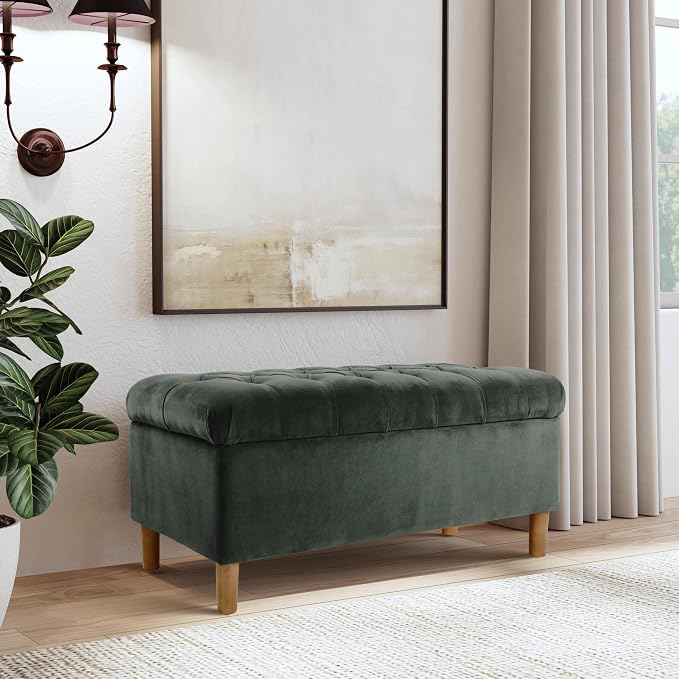 Loden Green Velvet