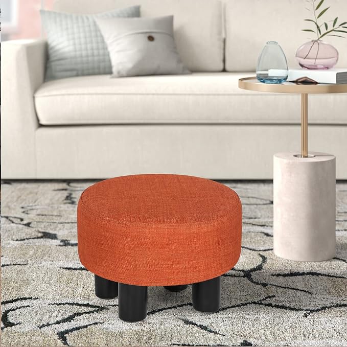 Round, Orange