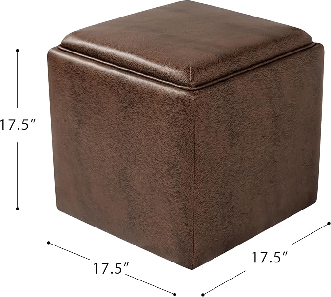 Brown Faux Leather