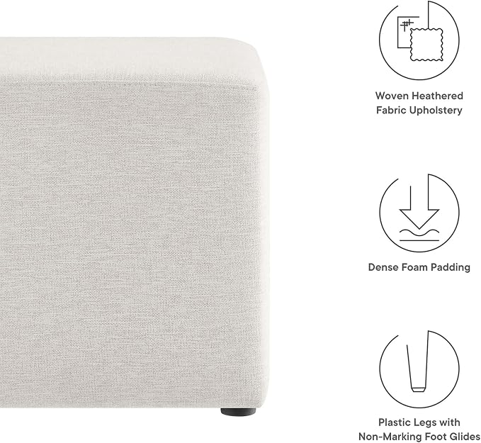 Heathered Weave Ivory