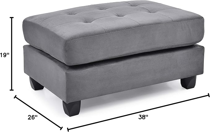 Grey Micro Suede