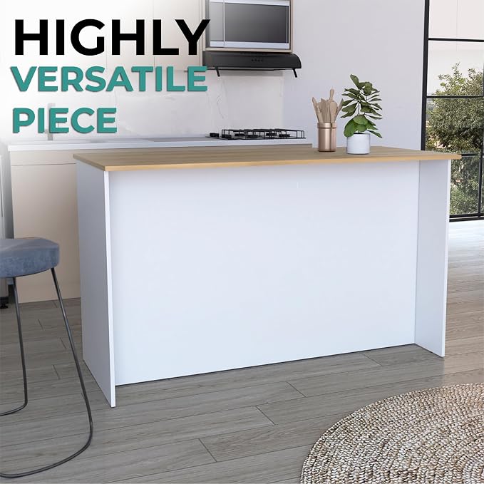 White / Natural Oak