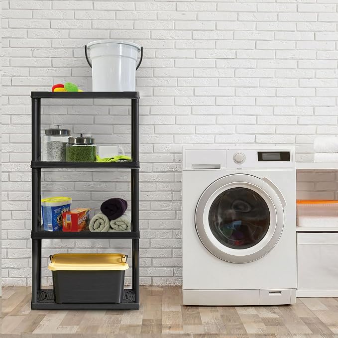 4 Shelf - Black