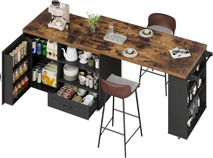 Black + Rustic Brown