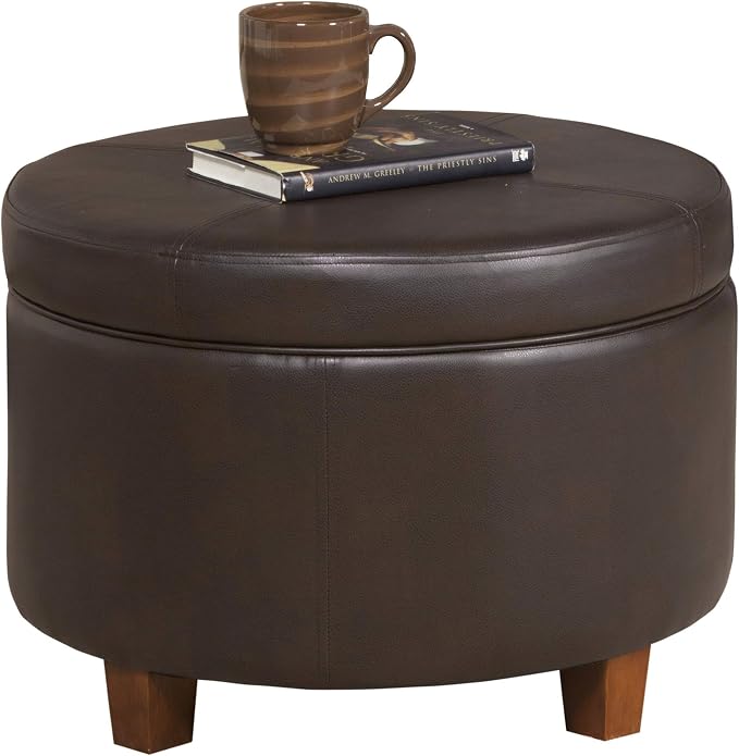 Brown Faux Leather
