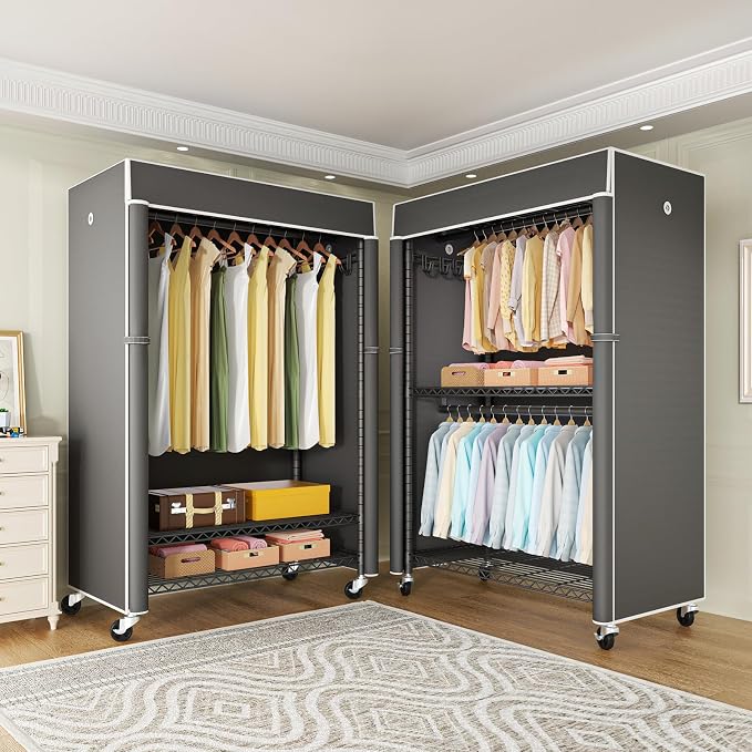 Black Rack with Dark Gray Cover
