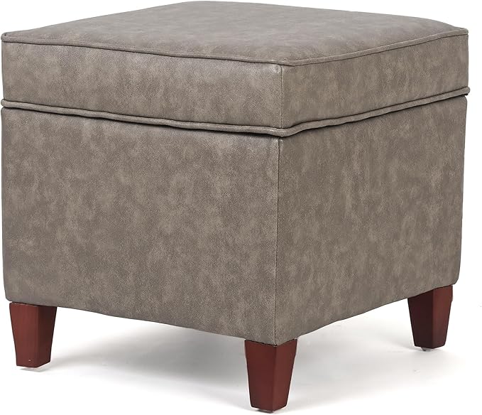 Style1 Faux Leather Grey