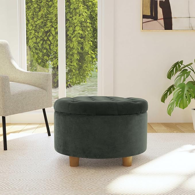 Loden Green Velvet