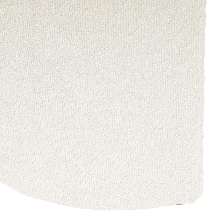 Cream White Boucle