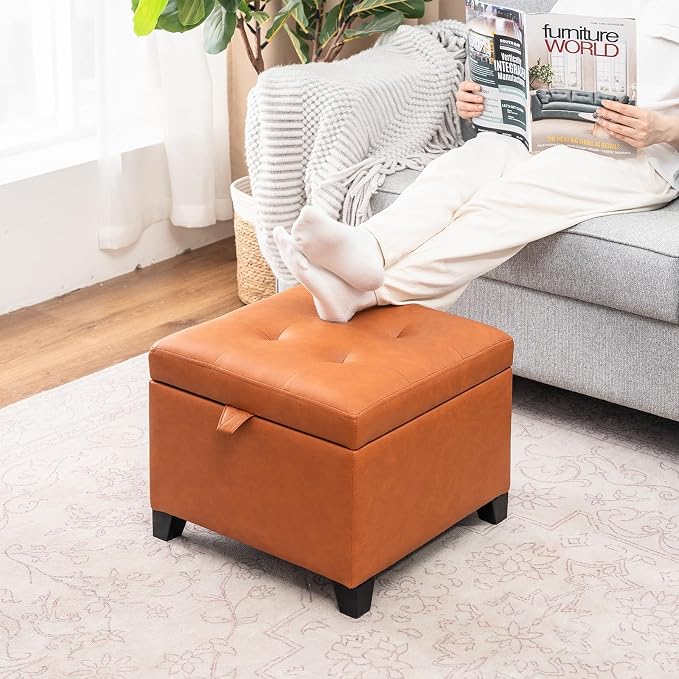 Style3 Brown Faux Leather