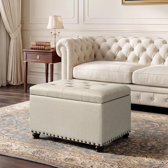 Beige,bronze Rivets